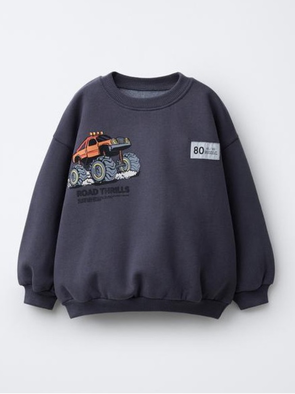 Zara Monster Truck Sweatshirt EUC